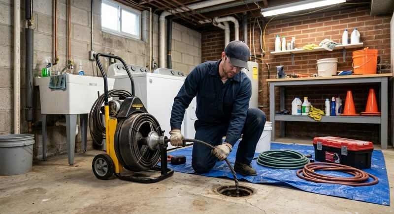 Basement Drain Clearing in Denver, CO