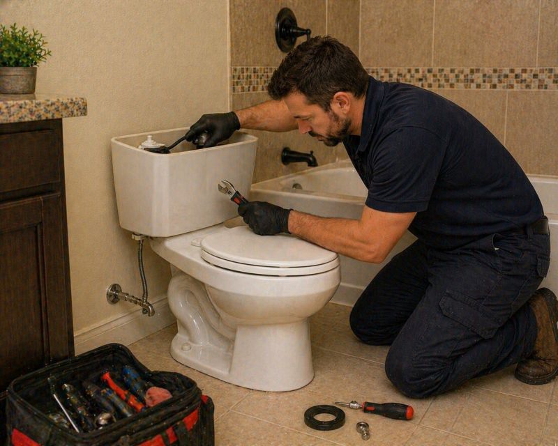 Leaking Toilet Repair in Denver, CO