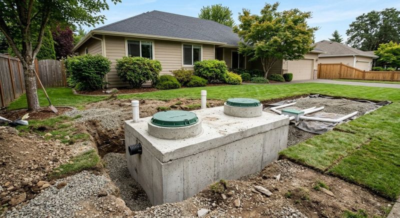 Sewage Tank Installation in Austin, TX