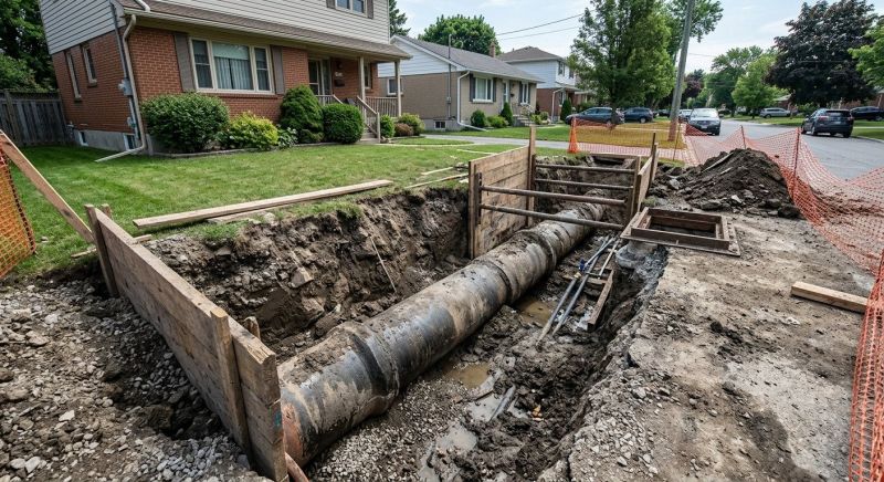 Sewer Lateral Installation in Columbus, OH